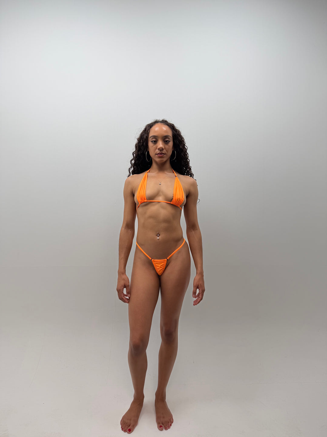 Neon Orange Y Bottom