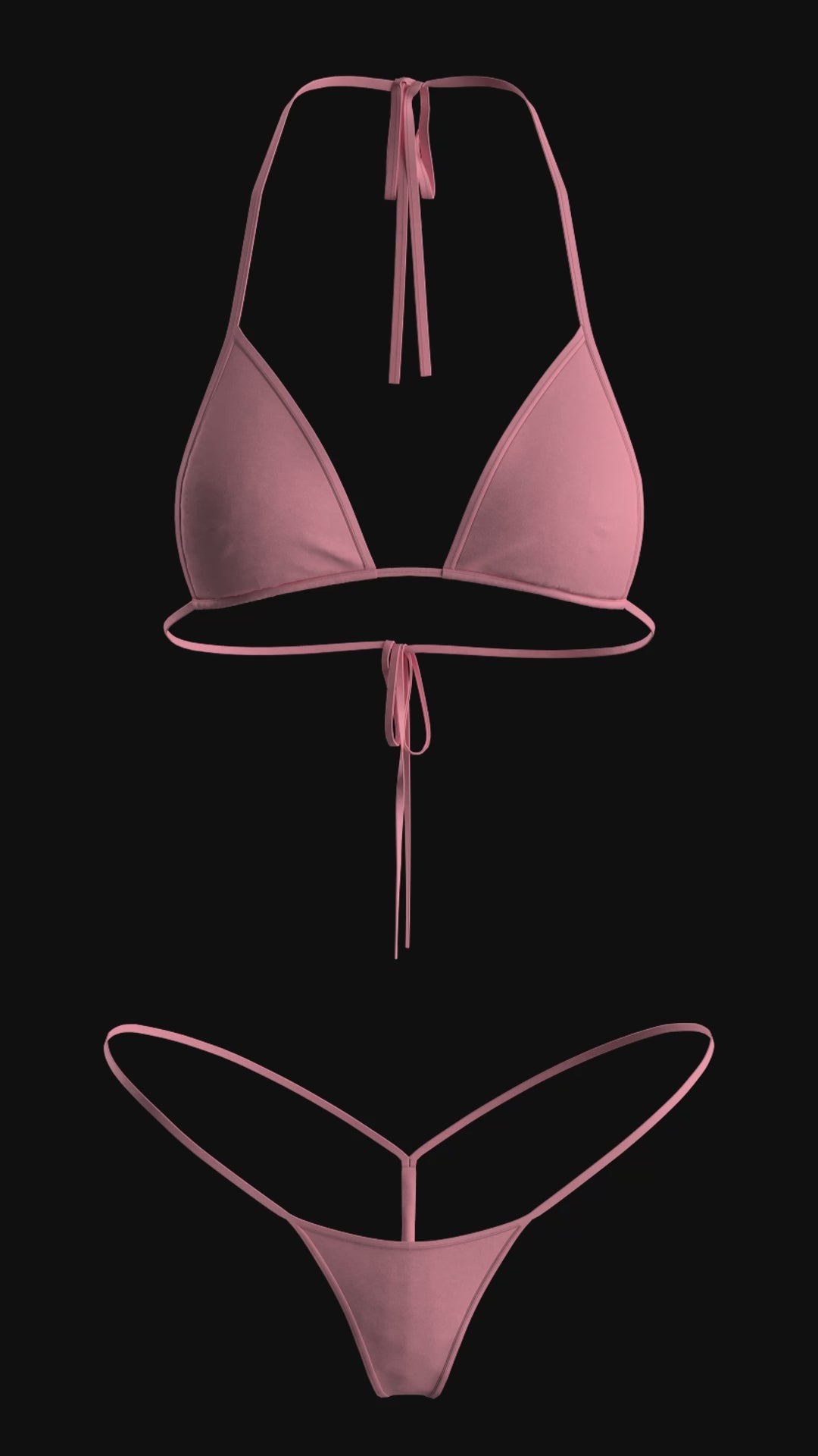 Triangle Top Pink