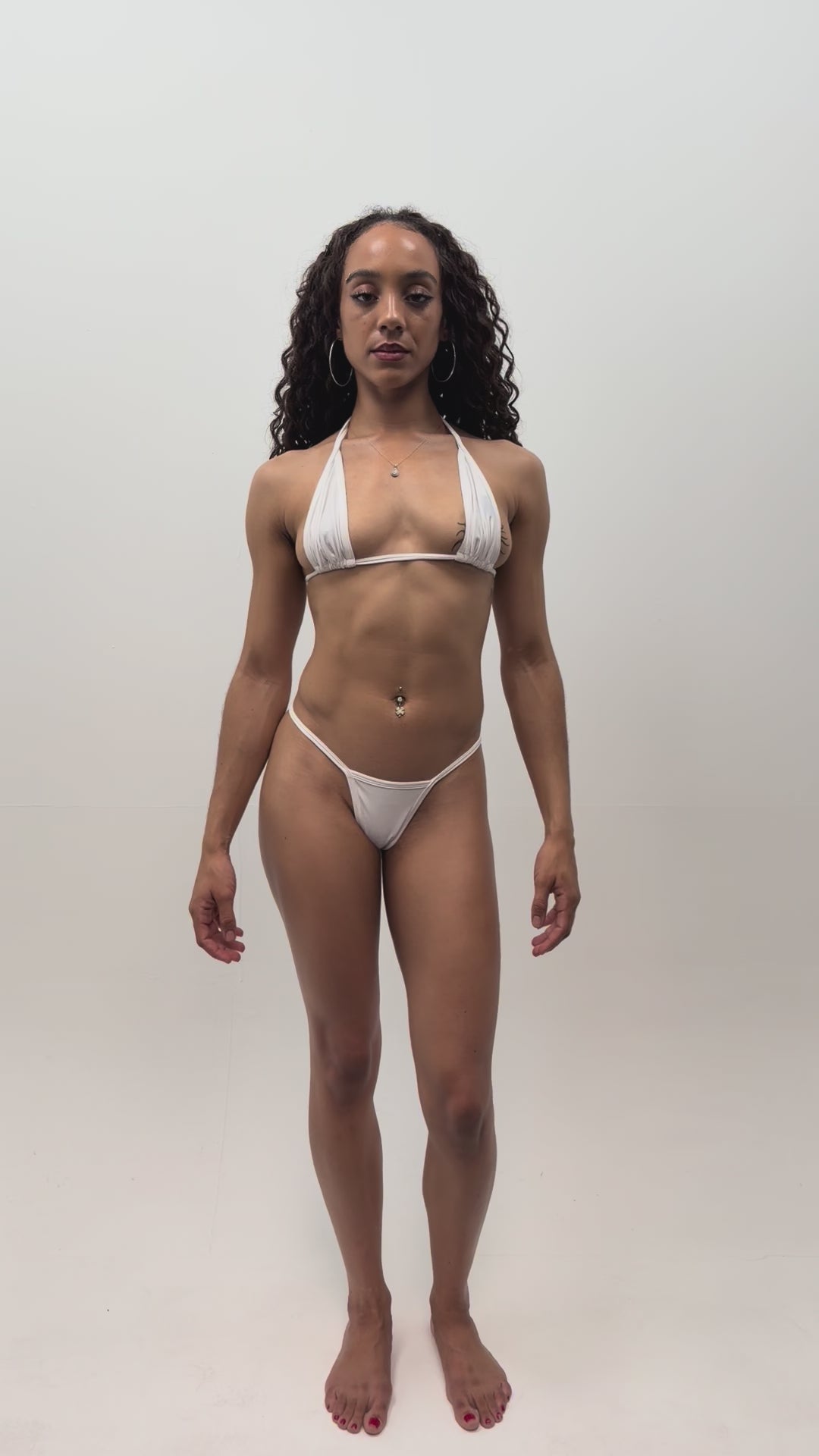 White Triangle Top