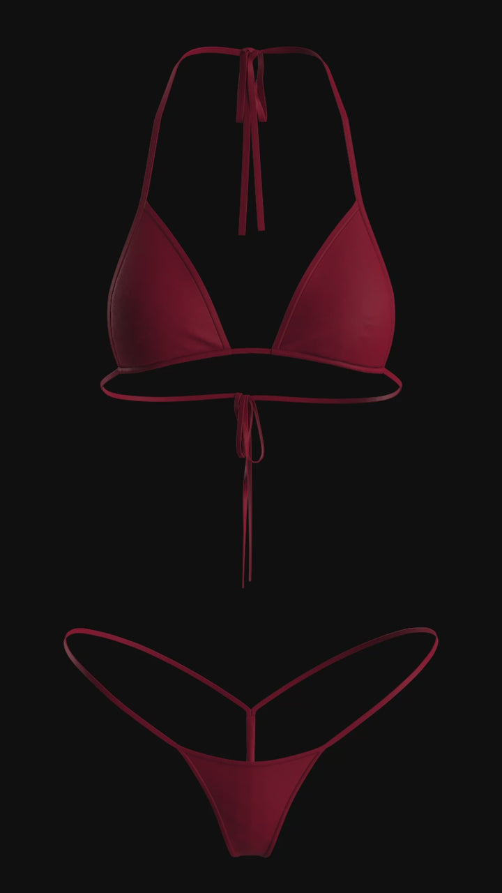 Triangle Top Red